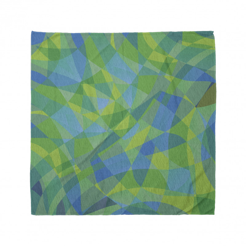 Mosaic in Nature Colors Bandana