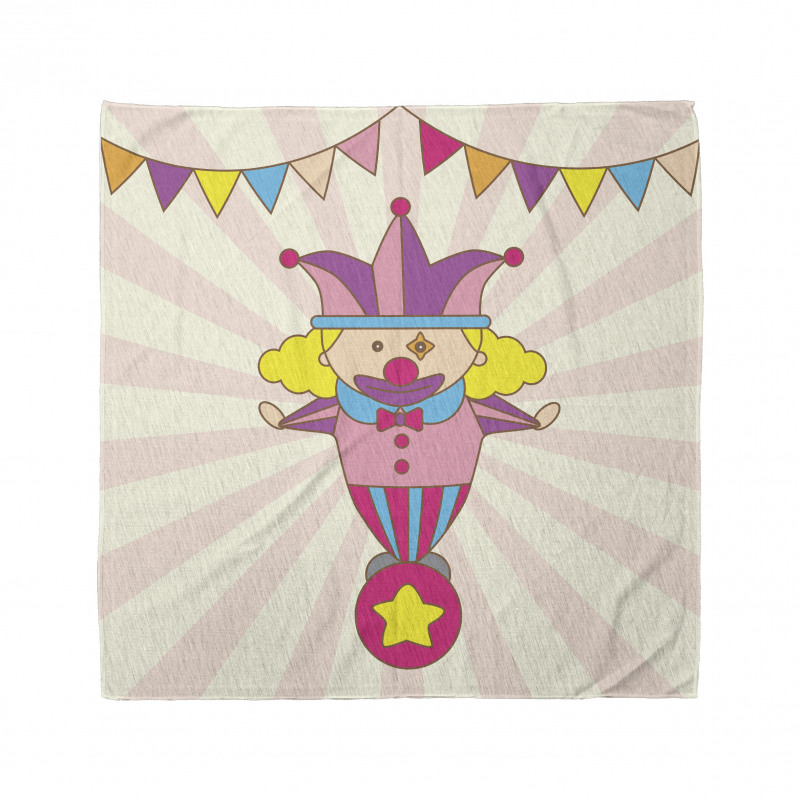 Clown Standing on a Ball Bandana