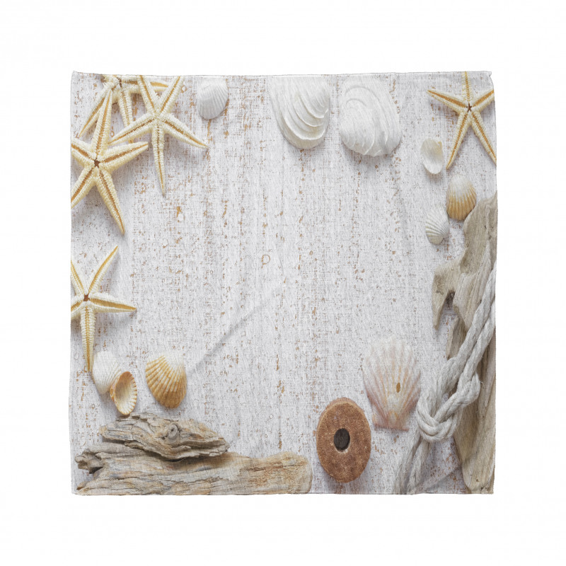 Ocean Shells Starfishes Bandana