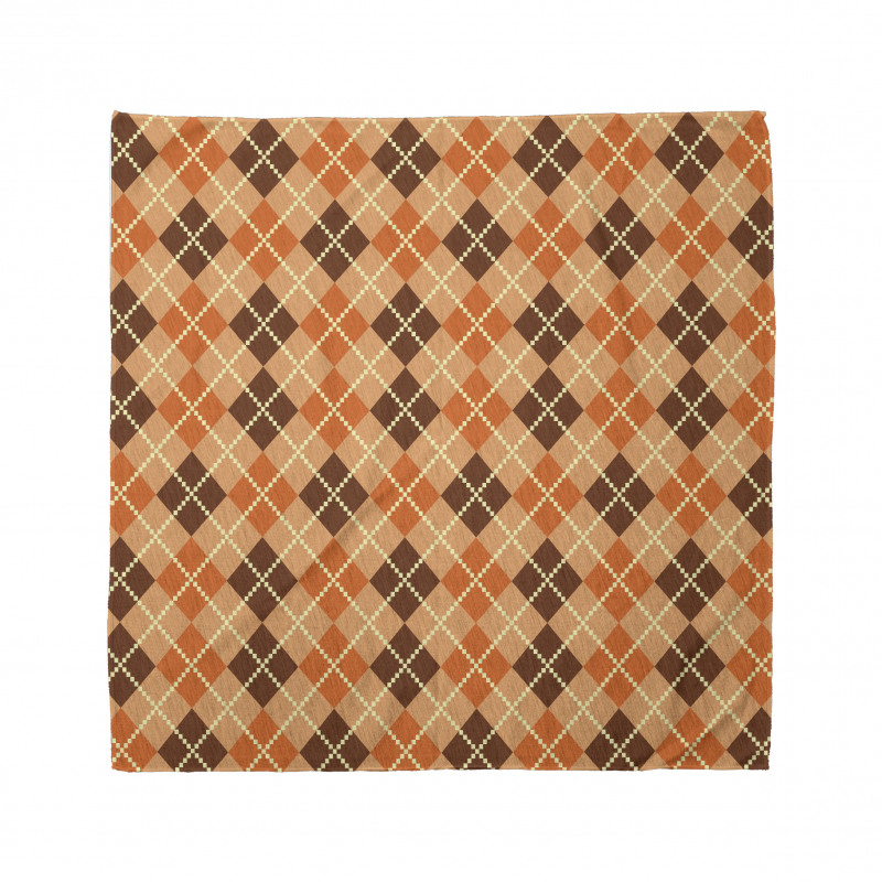 Diamond Check Argyle Bandana