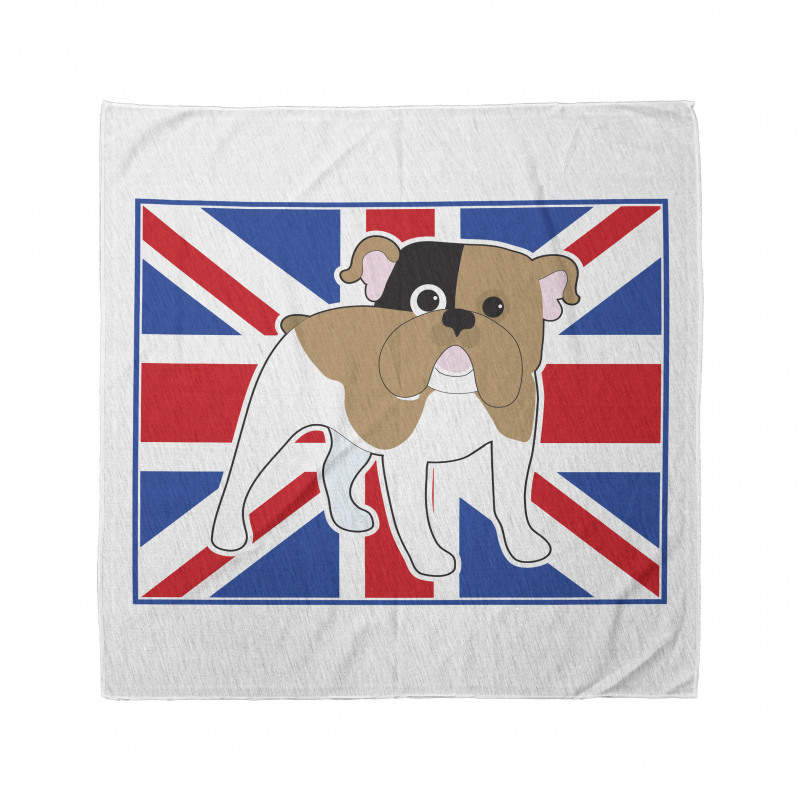 British Flag Illustration Bandana