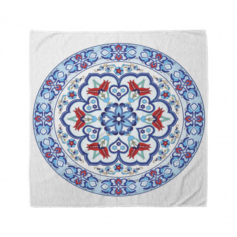 Mandala Bandana Çini Desenli