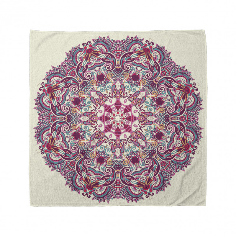 Mandala Bandana Çiçek Cümbüşü