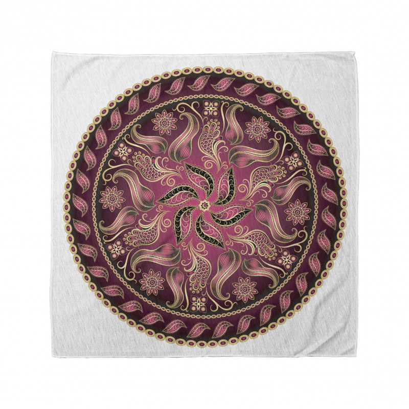 Mandala Bandana Otantik Desenli