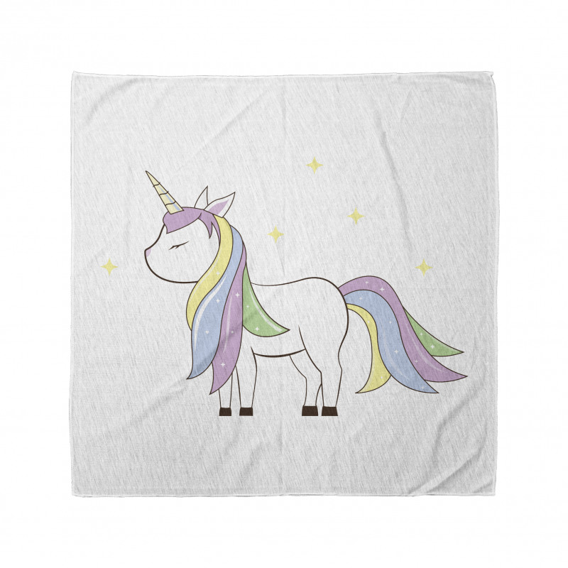 Horse Childish Doodle Bandana