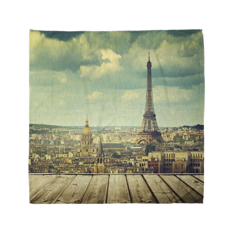 Paris Bandana Bulutlar ve Paris