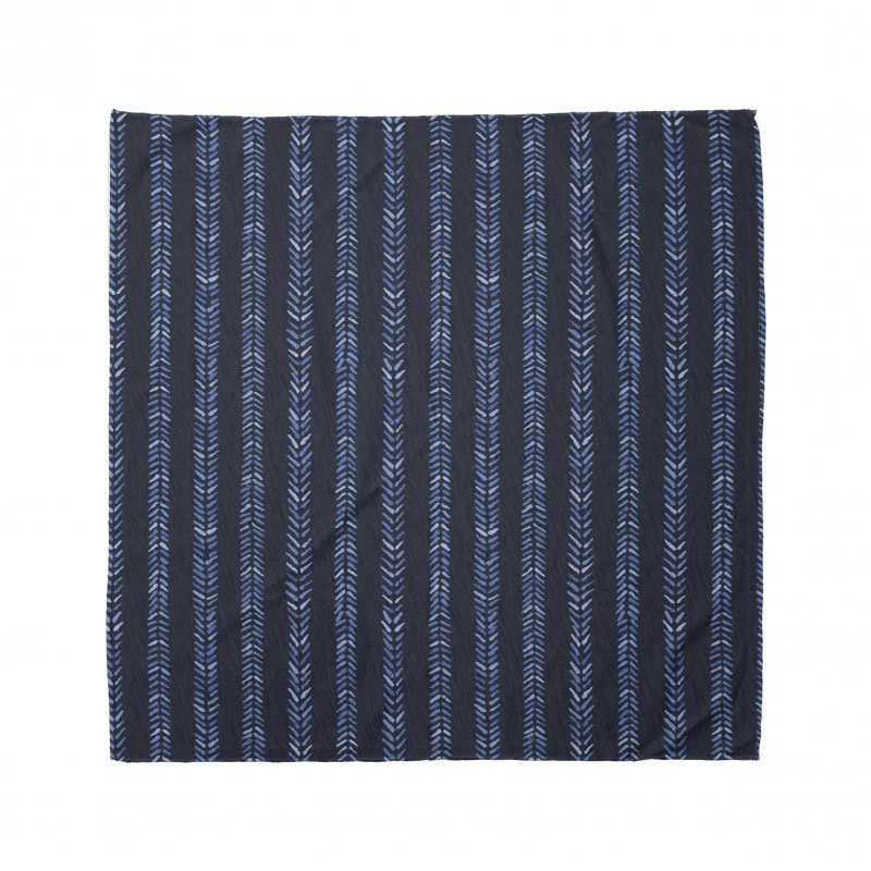 Blue Monochrome Art Bandana