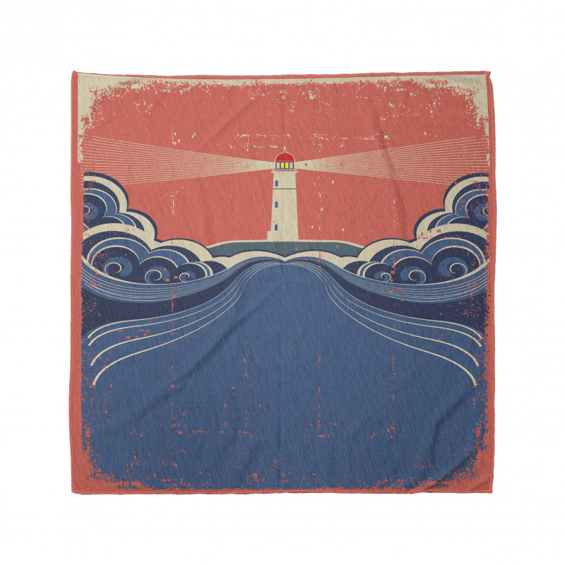 Lighthouse Waves Sea Bandana