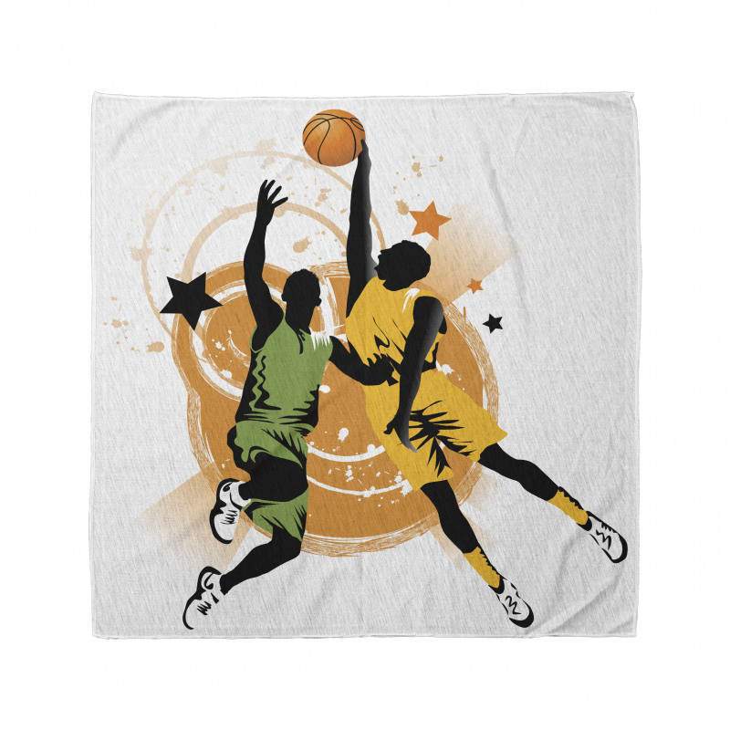 Soyut Bandana Basketbolcu Desenli