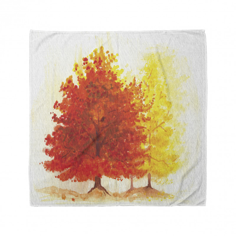 Fall Snowy Winter Pine Bandana