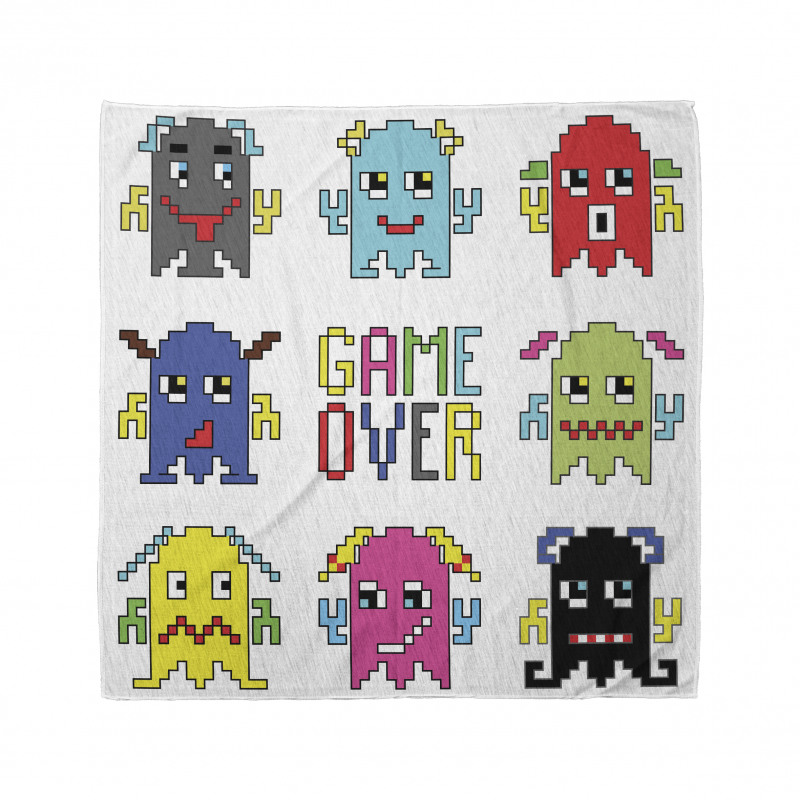 Pixel Robot Emotion Bandana