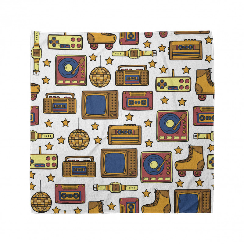 90s Theme Retro Bandana