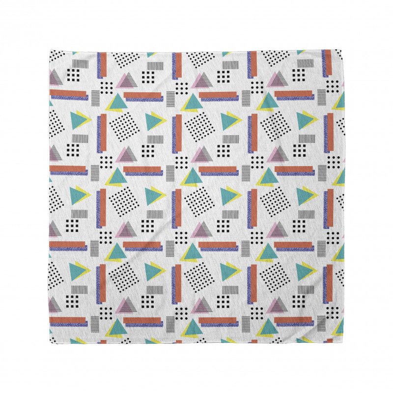 Old Retro Style Pattern Bandana