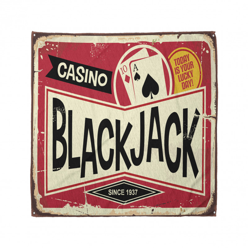 Kumar Bandana Retro Tabela Stilinde Blackjack Oyunu Metni