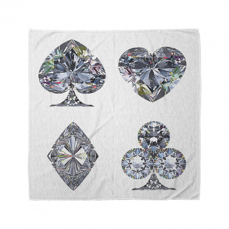 Heart Shaped Diamonds Bandana