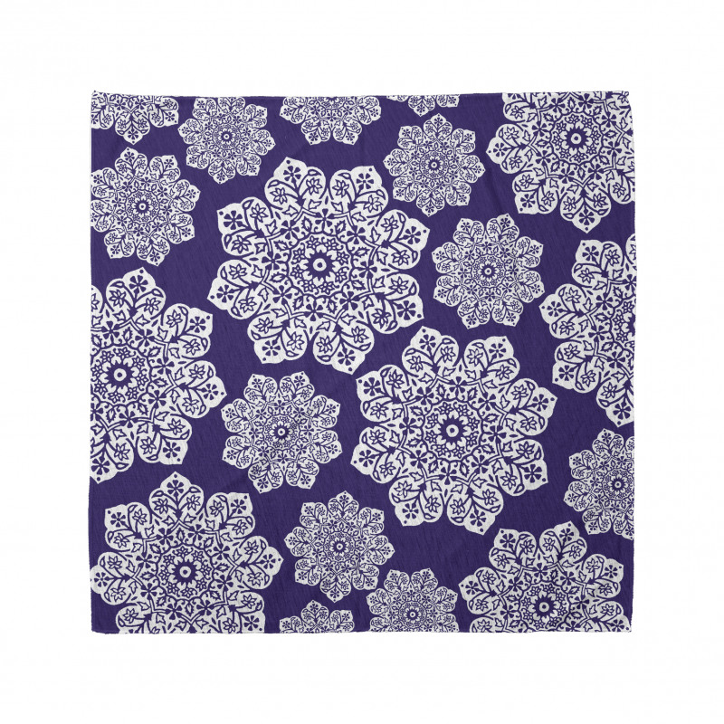 Mandala Bandana Çeyizlik Çiçekli