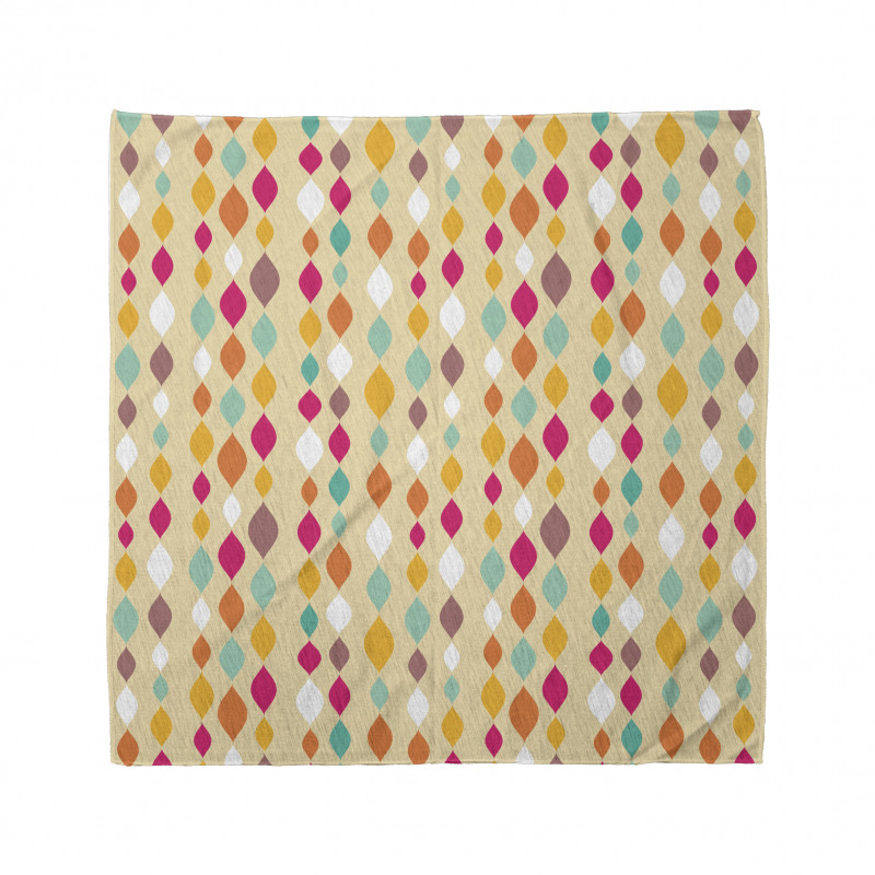 Retro Colorful Circles Bandana