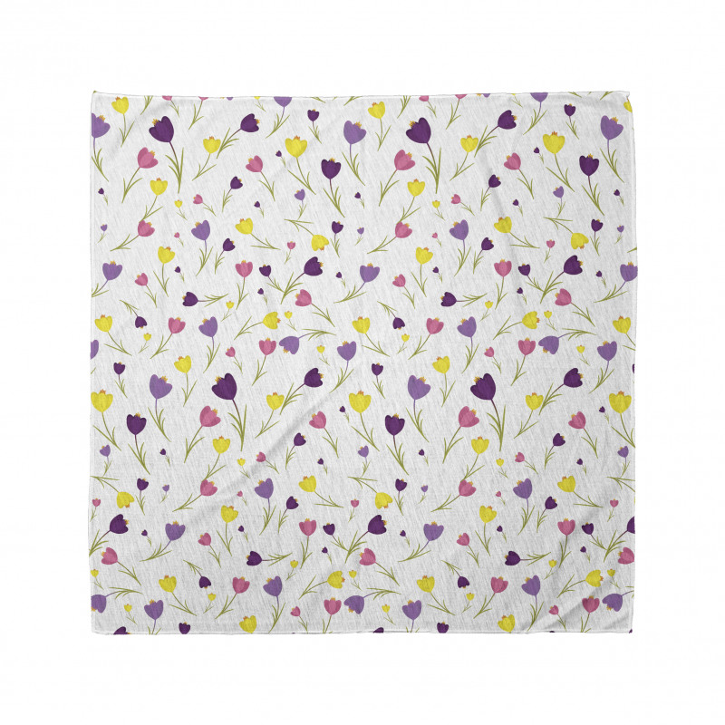 Tulips Spring Romantic Bandana