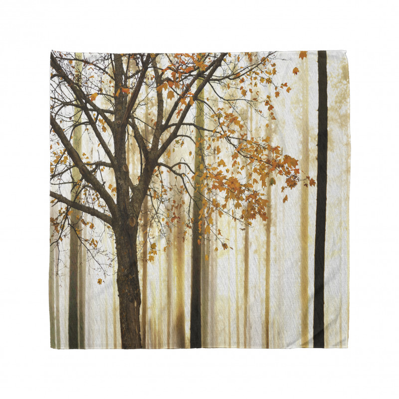 Bare Branches Fall Leaves Bandana