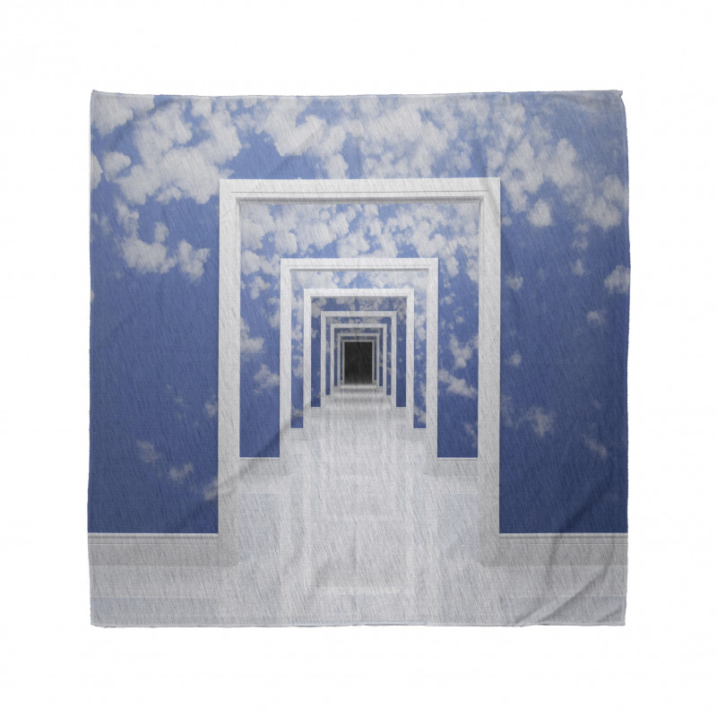 Sky Clouds on Walls Bandana