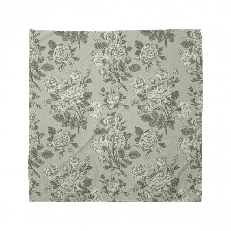 Bamboo Tree Leaves Bandana