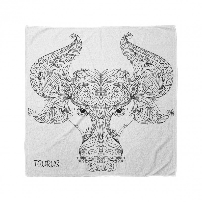 Astrology Taurus Sign Bandana