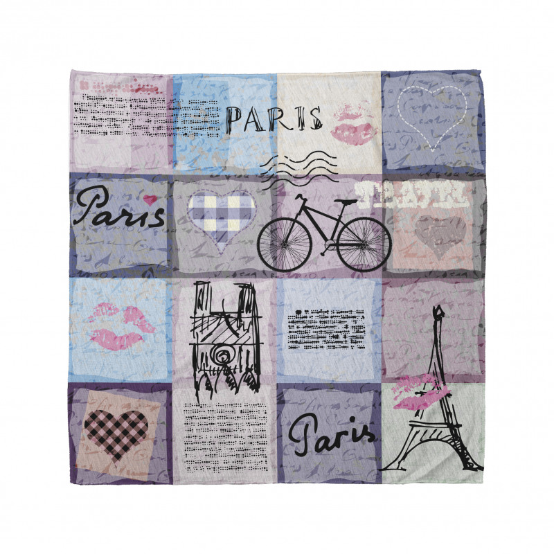 Bisikletli Bandana Paris ve Aşk