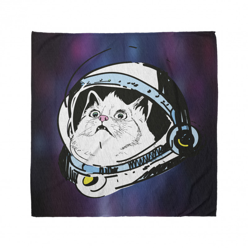 Kitten Astronaut Cosmic Bandana