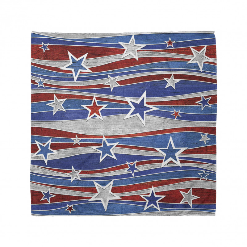 Abstract USA Flag Bandana