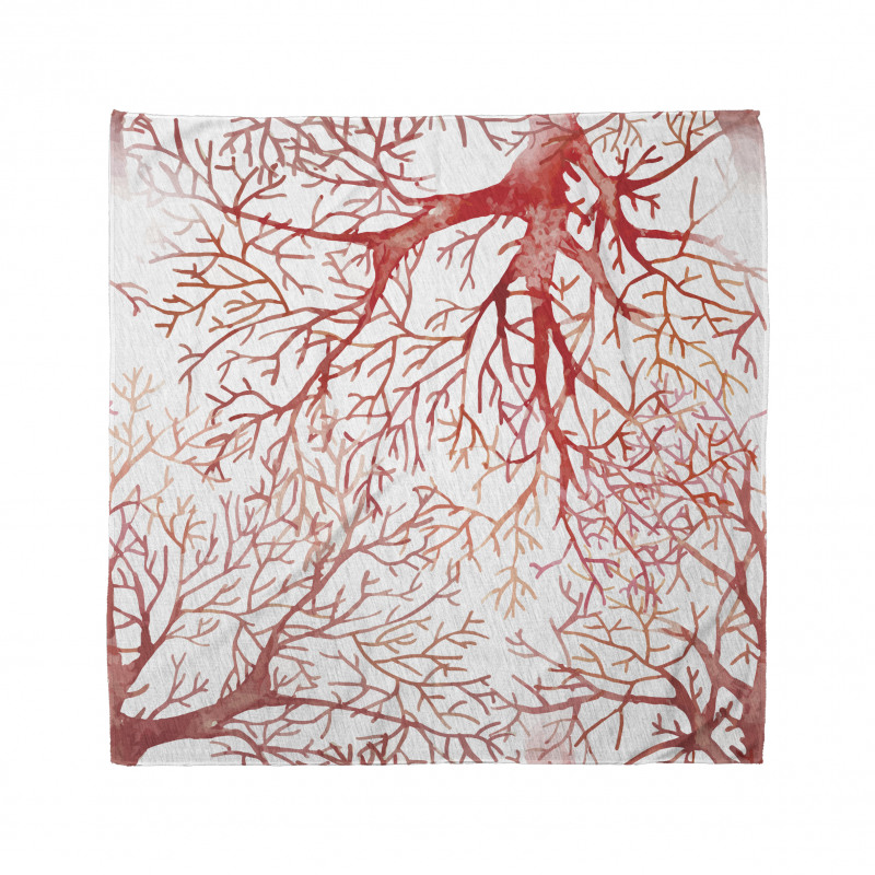 Watercolor Branchs Fall Bandana