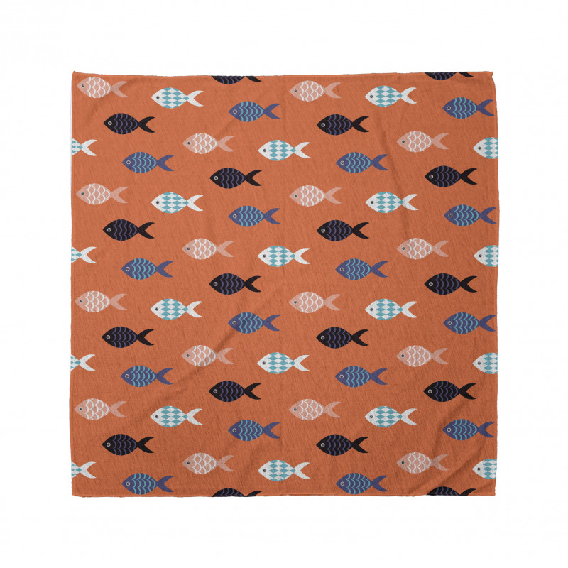 Colorful Fish Shoal Bandana