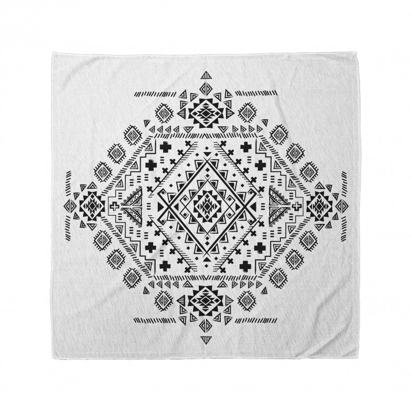 Etnik Bandana Geometrik Kilim