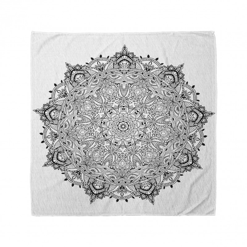 Mandala Bandana Mandala Zentangle Desenli