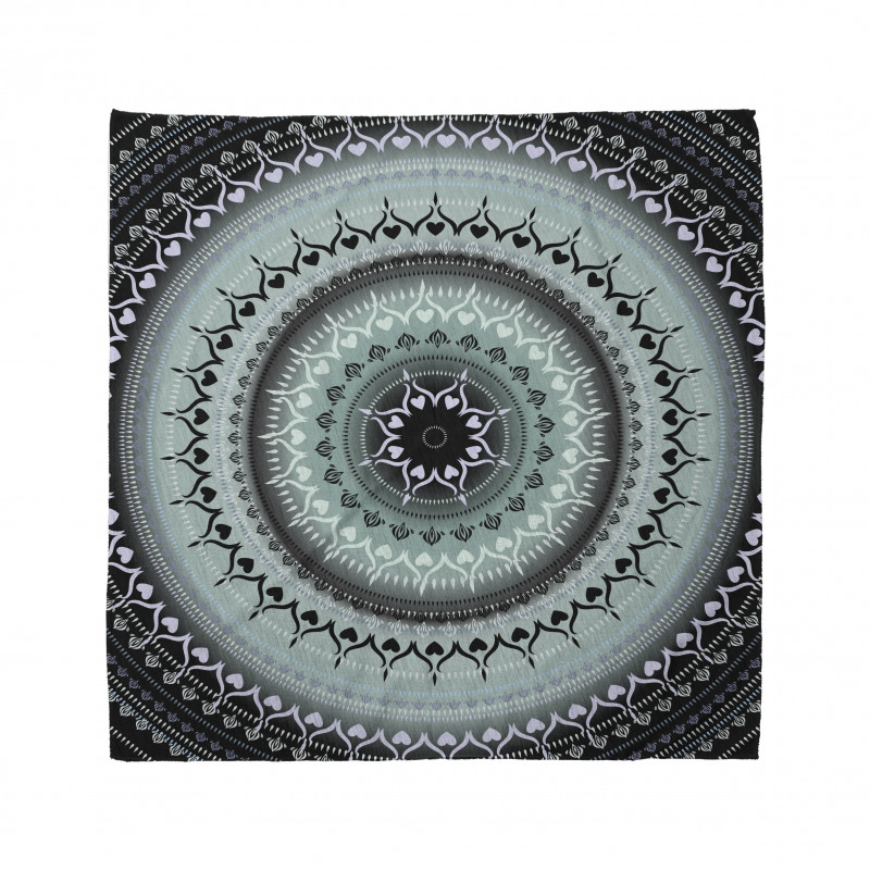 Vintage Mandala Circles Bandana