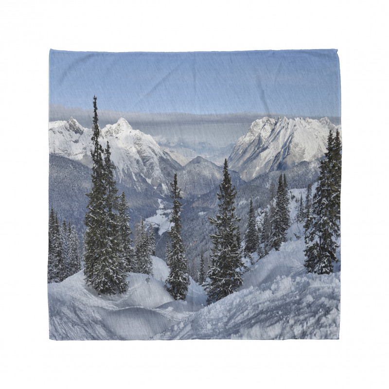 Woodland Snowy Mountain Bandana