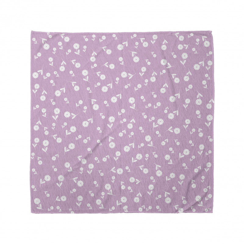 Floral Heart Leaves Bandana