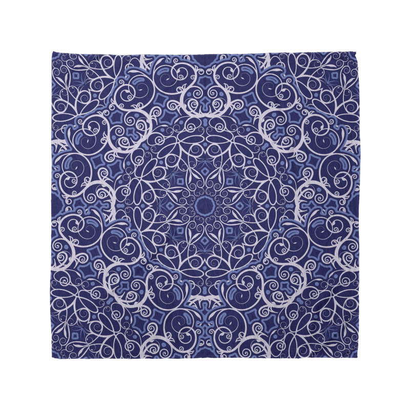 Karışık Desen Bandana Karmaşık Çiçek Desenli