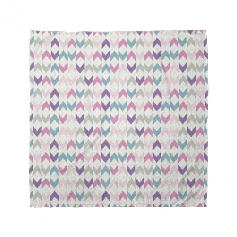 Geometrik Bandana Geometrik Desenli Romantik Sanatsal