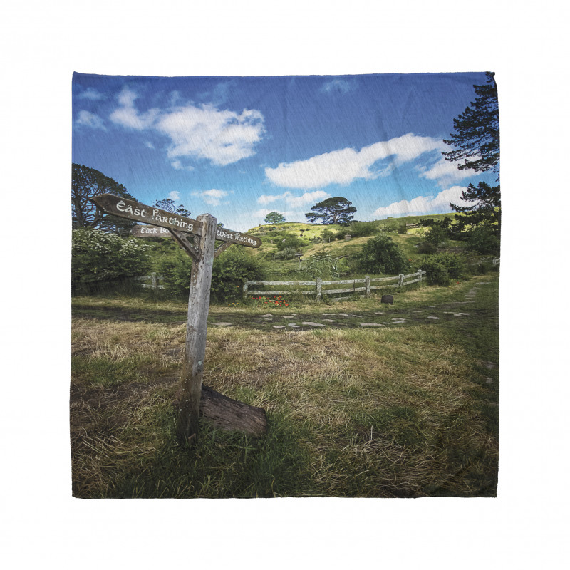 Hobbit Land East West Bandana