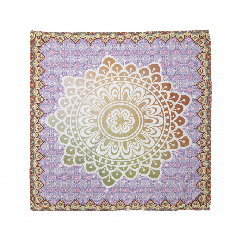 Mandala Bandana Geleneksel İç İçe Kıvrımlar