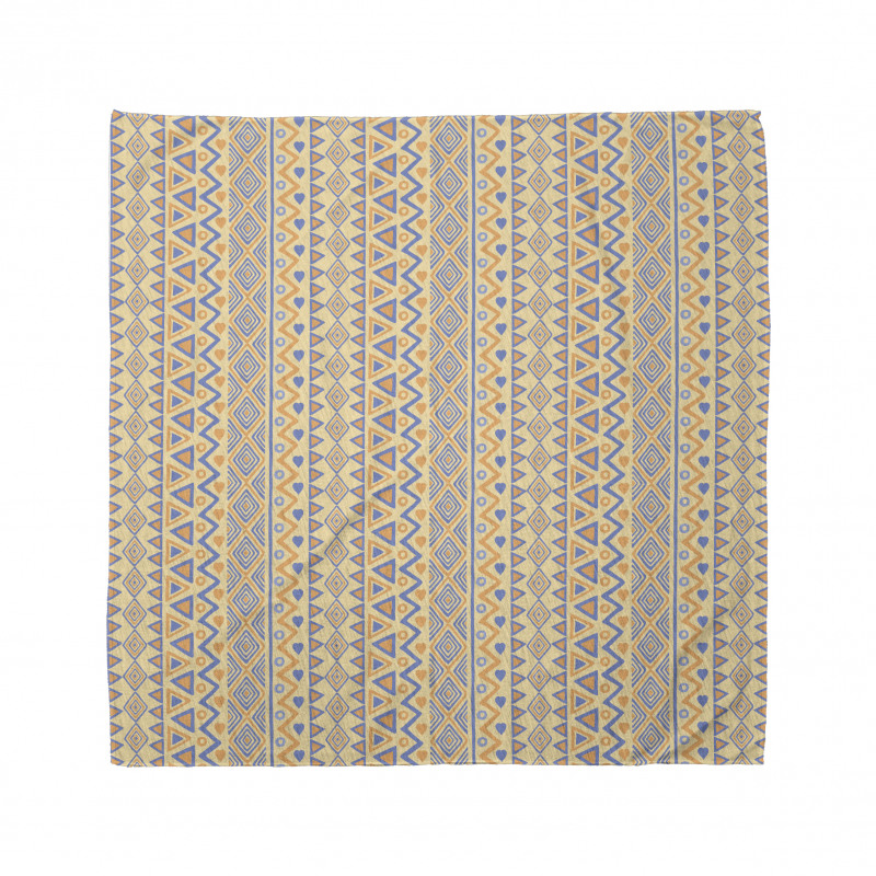 Etnik Bandana Geometrik Kilim Deseni