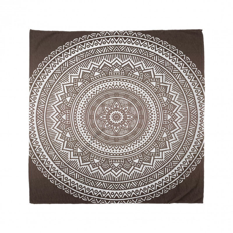 Mandala Bandana Kahverengi Mandala