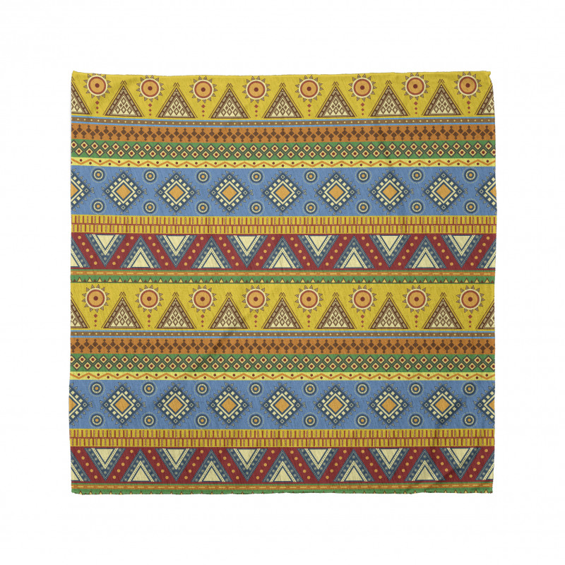 Folk Motif Mexican Sun Bandana