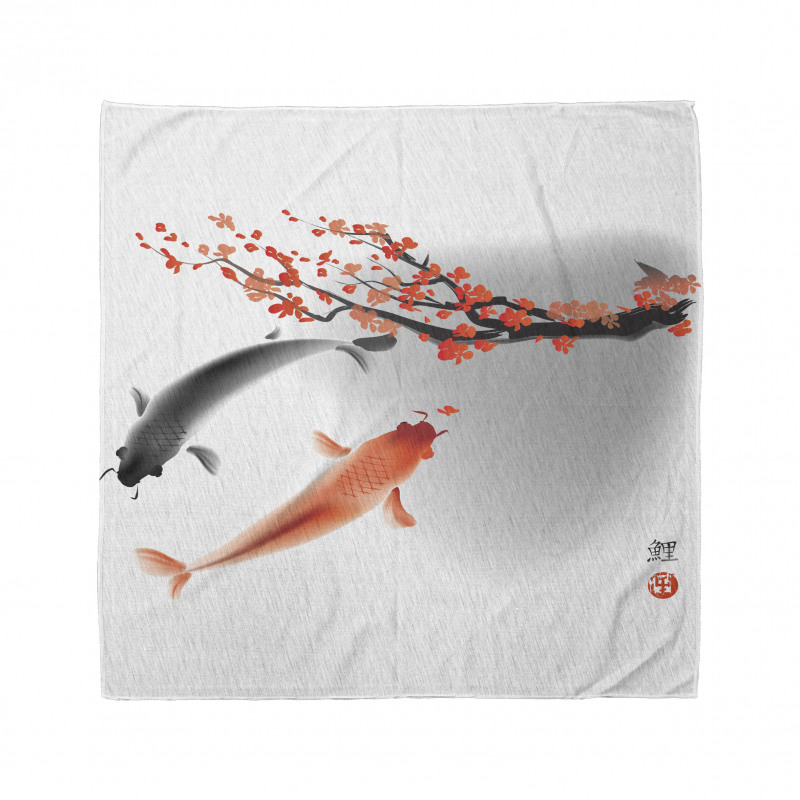 Koi Carp Fish Couple Bandana