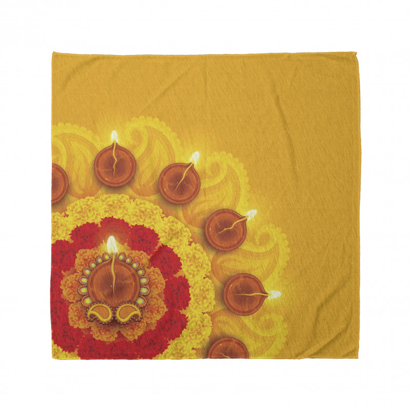 Flowers Diwali Bandana