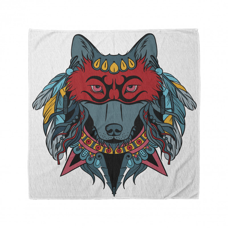 Wolf Animal Theme Bandana