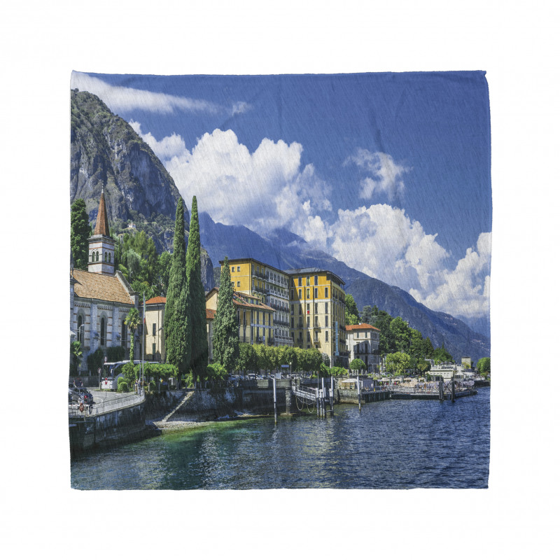 Landscape of Lake Como Bandana