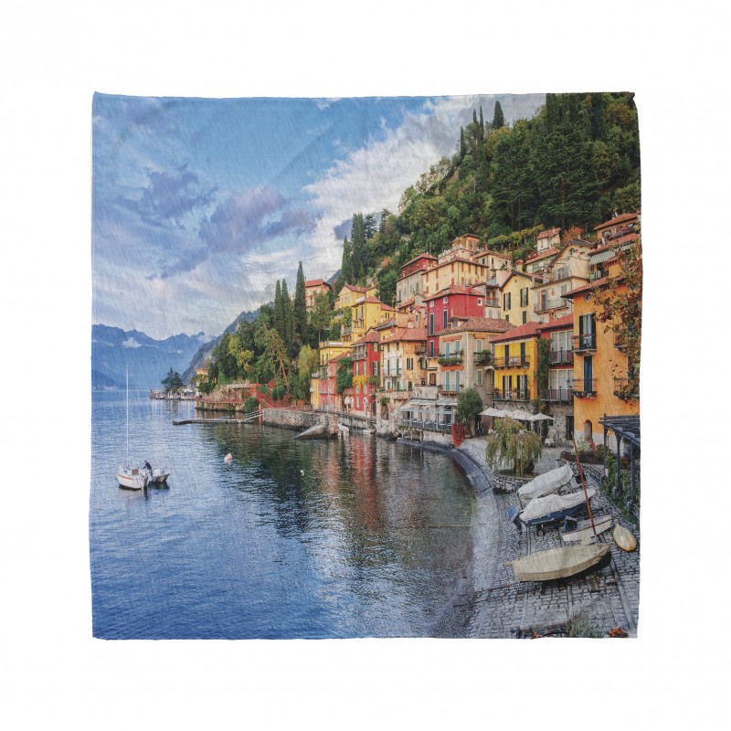 Yacht Boat Idyllic Town Bandana