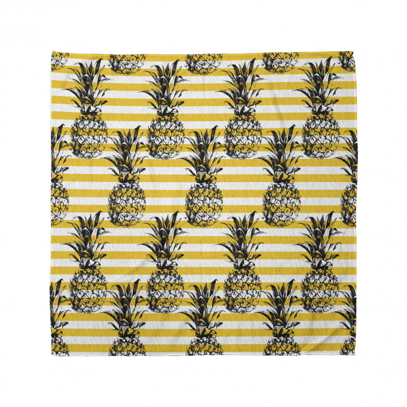 Yemek Bandana Ananas Desenli