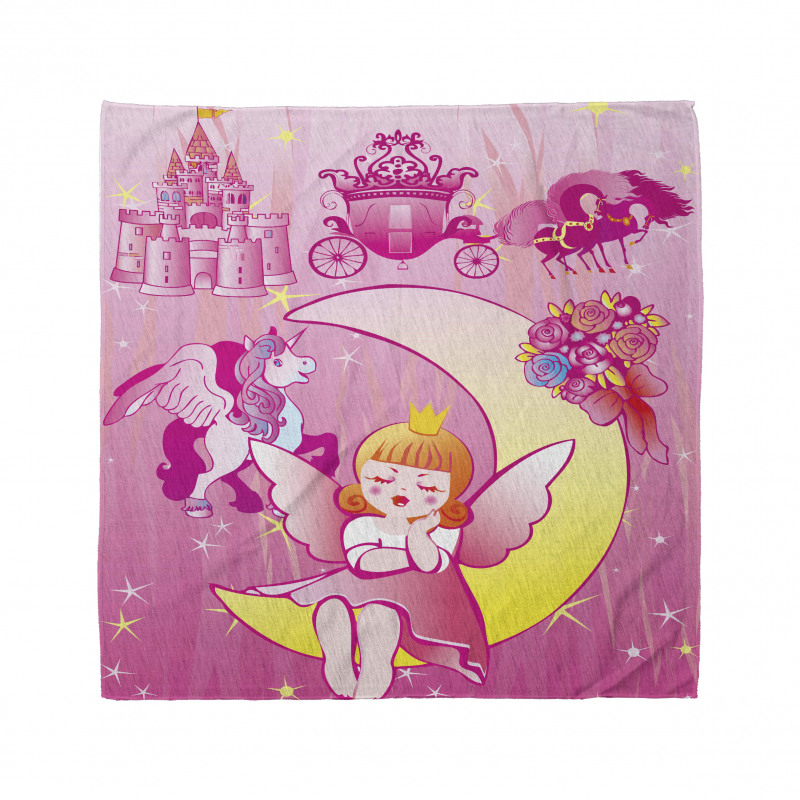 Moon Unicorn Castle Bandana